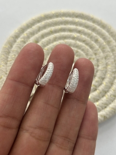 Aros Huggies Bombé en Punta 11mm