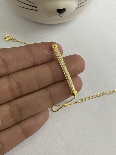 Pulsera Barrita de Cubic