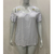 Blusa ciganinha aberta no ombro fivela na alça trabalhada ref. Alice - loja online
