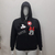 Imagem do Blusa de moletom flanelado com estampa de personagem e capuz