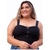 Blusa tule transparente com gliter prata baby look brilhosa plus size - comprar online