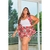 Blusa tule transparente com gliter prata baby look brilhosa plus size