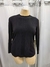 Blusa manga longa em lã modal plus size - comprar online