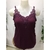 Imagem do Blusa regata alcinha alça de renda guipir plus size