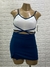 Conjunto short saia e cropped de fitas amaracão plus size - Chicmix Moda PlusSize