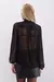 Camisa Maki Scarf Negro - Rapsodia - Windy