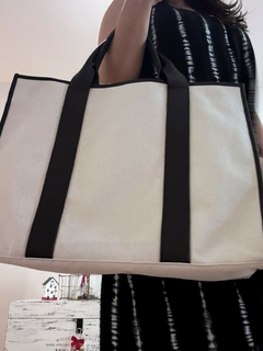 Maxi cartera - Bolso Champ Beige - Mele