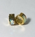 Aros de acero dorado