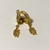 Aros de acero dorado