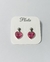 Aros Cristal Swarovski Colgante Corazon - Siempre María