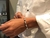 Pulsera de acero blanco