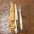 Juego de cuchillo y tenedor 16cm - comprar online