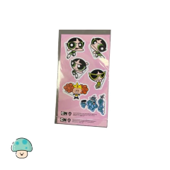 STICKERS CHICAS SUPER PODEROSAS (07429) - Pepe Honguito