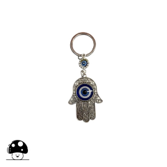 LLAVERO METAL OJO/MANO (095CS) - comprar online