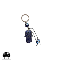 LLAVERO METAL OJO/MANO (095CS) - Pepe Honguito