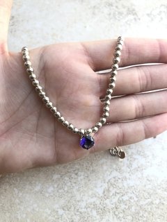 Chocker acero blanco