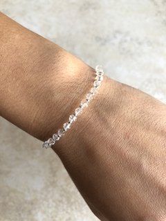Pulsera cristal transparente - comprar online