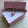 Conjunto corazón cristal
