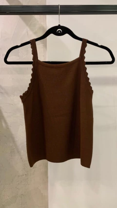 MUSCULOSA TEJIDA VOLADO en internet