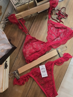 Conjunto de puntilla breteles intercambiables - comprar online