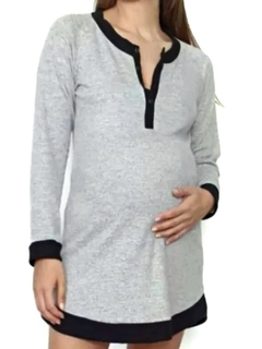Camisola con botones delanteros - Charm Lenceria Ropa Interior y de Dormir