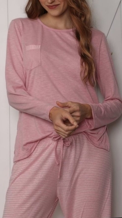 Pijama soft a rayas - Charm Lenceria Ropa Interior y de Dormir