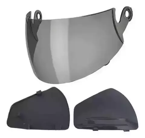 VISOR DE CASCO HALCON H5 NEGRO FUME - cod. 3297 - comprar online