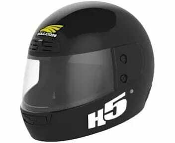 CASCO HALCON H5 NEGRO XL - cod. 3889