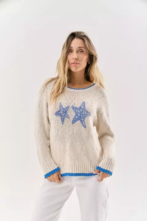 SWEATER GOLDEN SAND - HIRKUM