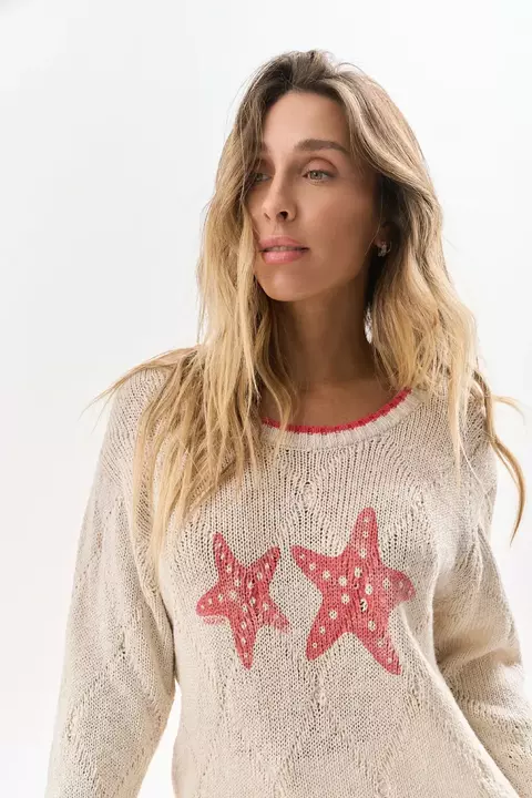 SWEATER GOLDEN SAND - HIRKUM - comprar online