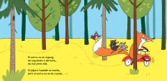 El zorro conduce en internet