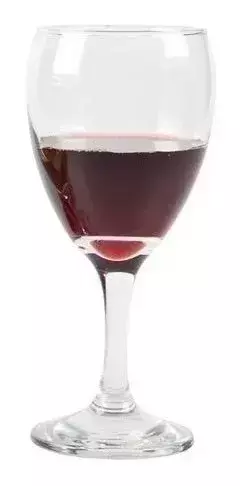 Copa Windsor de 300 ml con vino tinto