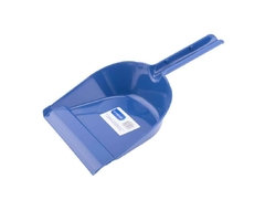 Pala de mano color azul, ideal para limpieza.