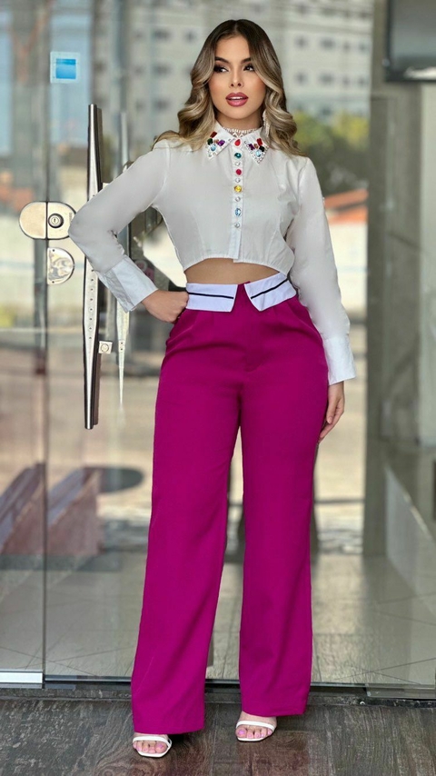 Camisa Cropped