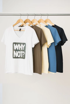 Remera con aplique - comprar online