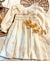 vestido corderoy punto smock - Cecilia Arenaza
