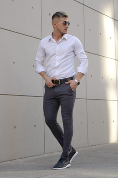 Pantalon Chino Gris en internet