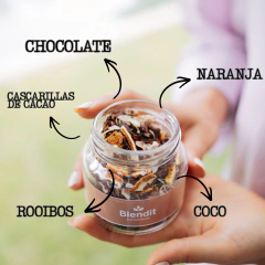 Tisana Relajante (CHOCOLATE, NARANJA, COCO, CACAO Y ROOIBOS)