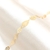 Pulseira de Folha Banhado em Ouro 18k