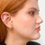 Brinco Ear hook X Banhada em Ouro 18k na internet