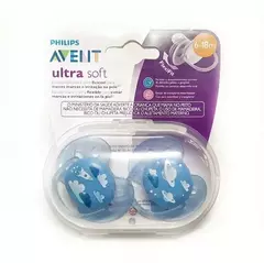 Avent - Chupete Ultra Soft Doble de 6 a 18 meses - comprar online