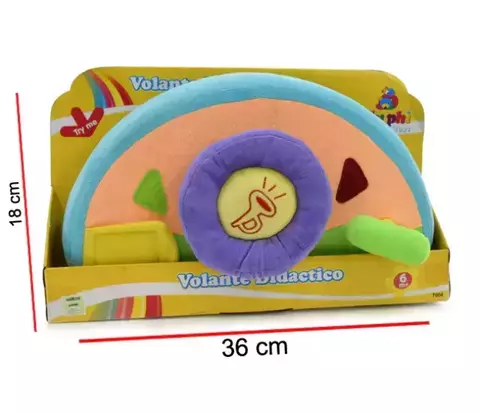 PHI PHI TOYS - VOLANTE DIDACTICO CON SONIDO
