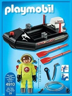 PLAYMOBIL - 4910 LANCHA CON BUZO - comprar online