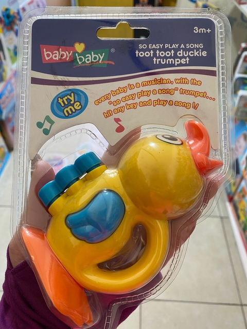 BABY CLUB SONAJERO PATO CUNA
