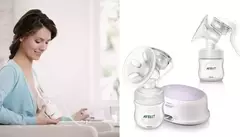 Avent - Sacaleche Electrico Natural - comprar online