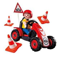 PLAYMOBIL - 4759 NENE CON AUTO DE CARRERA - comprar online