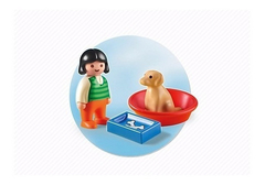 PLAYMOBIL 1.2.3 6796 - NENE CON MASCOTA - comprar online