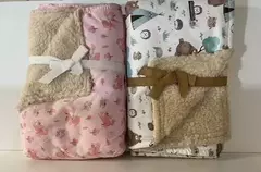 A wish- manta corderito y gabardina