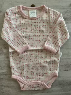 Aggu- Body blanco con lunares rosas