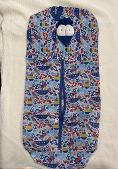 Pañalera con muñeco artesanal - comprar online
